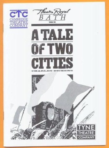 Bath theatre Royal programme Tale of Two Cities