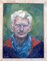 portrait of samuel beckett