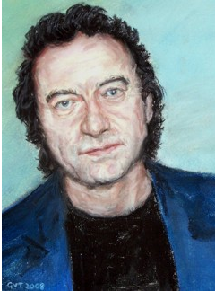 pastel portrait of George Irving