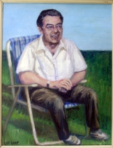 oil portrait of John